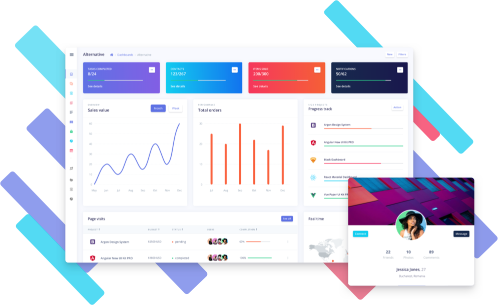 Argon Dashboard PRO React by Creative Tim